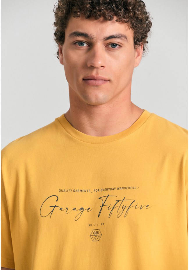 T-shirt με branded τύπωμα Garage 55.