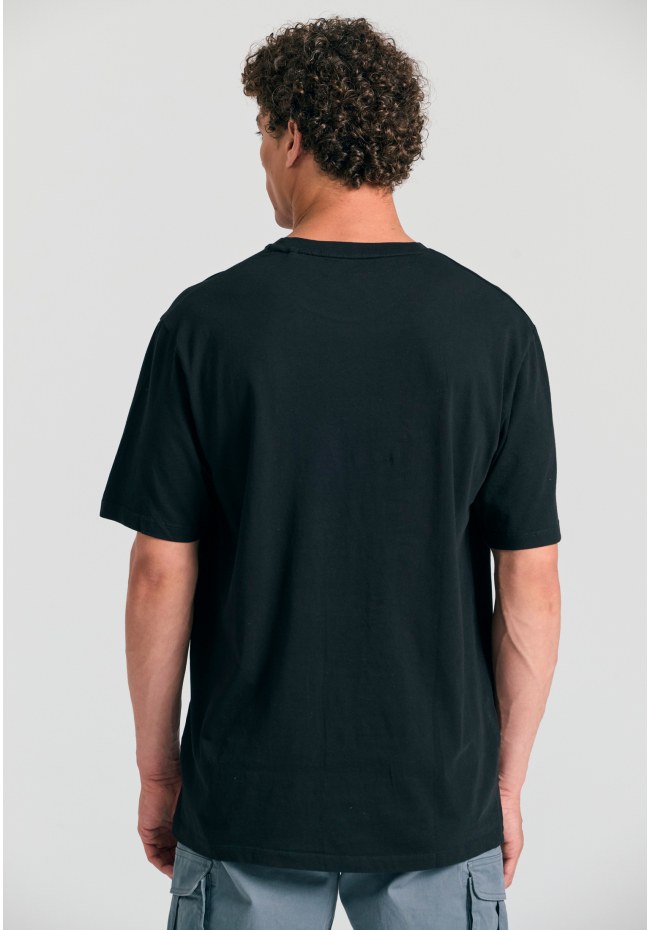 T-shirt με minimal τύπωμα Garage 55.