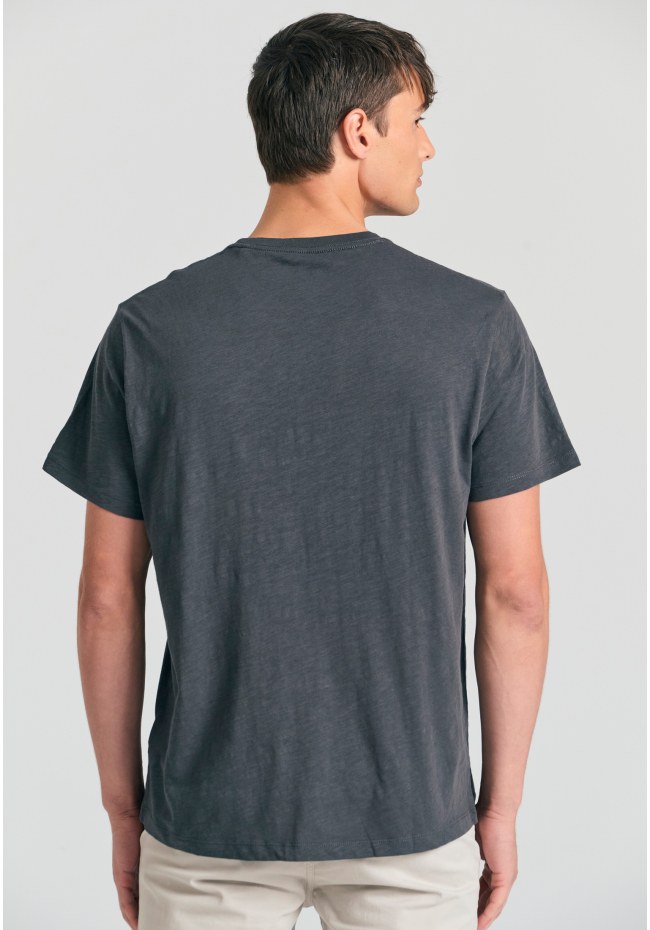 T-shirt με frame τύπωμα στο στήθος Garage 55.