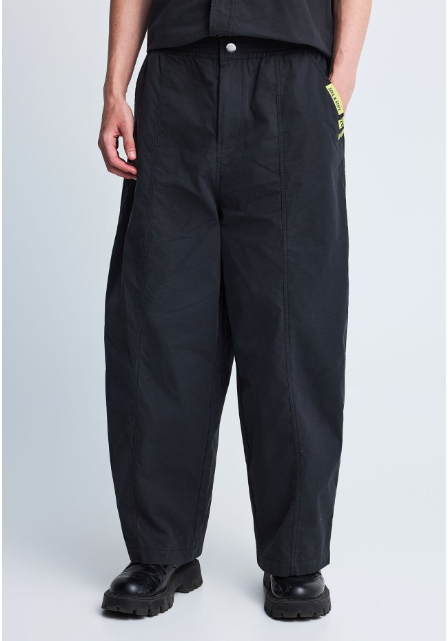 FNK.GRWN baggy fit wide leg jean παντελόνι
