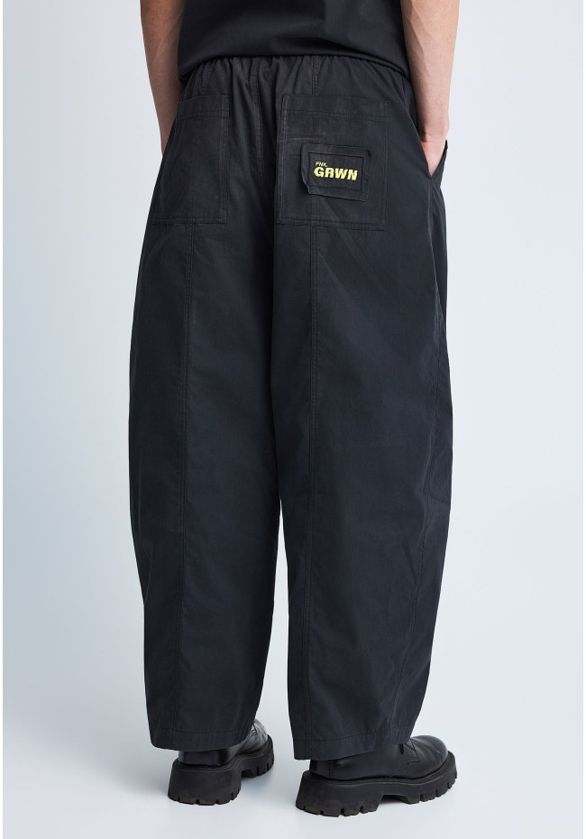 FNK.GRWN baggy fit wide leg jean παντελόνι