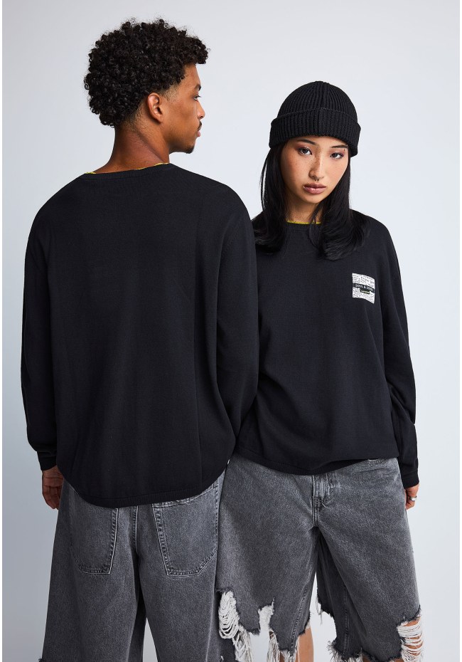 FNK.GRWN oversized πλεκτή μπλούζα Soul & State