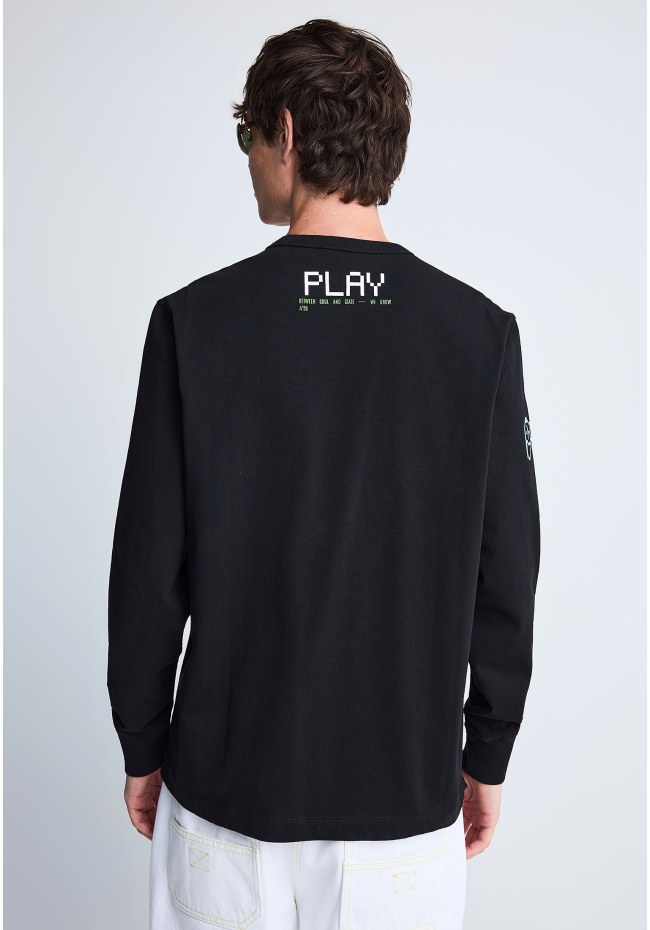 FNK.GRWN relaxed μακρυμάνικη μπλούζα PLAY