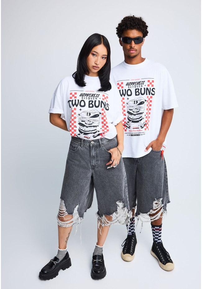 FNK.GRWN printed t-shirt TWO BUNS