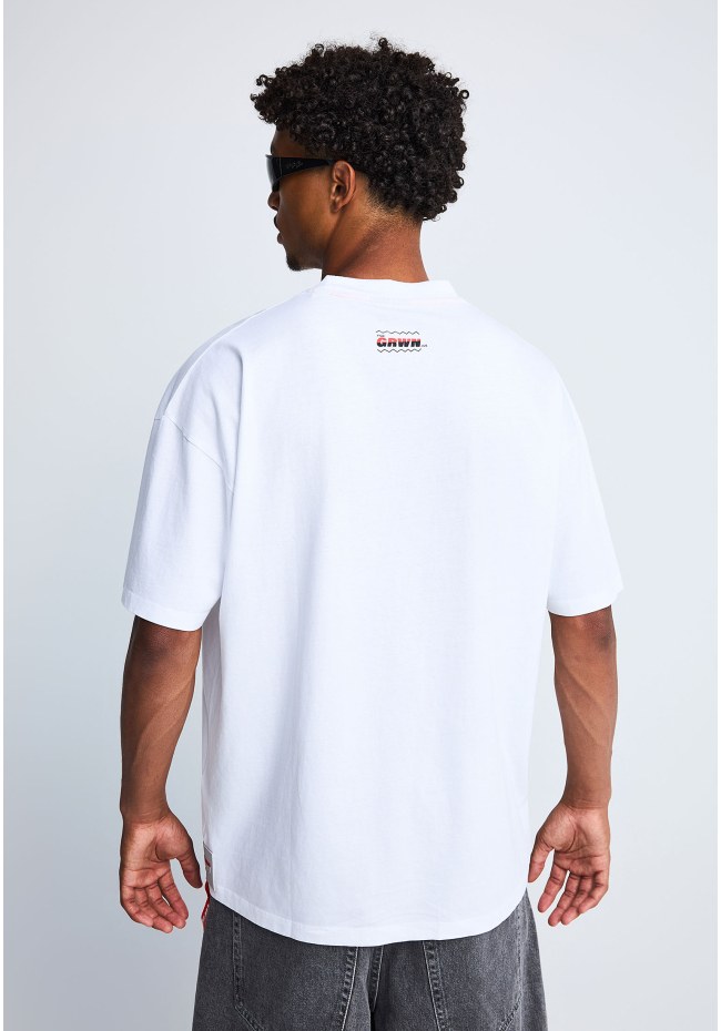 FNK.GRWN printed t-shirt TWO BUNS