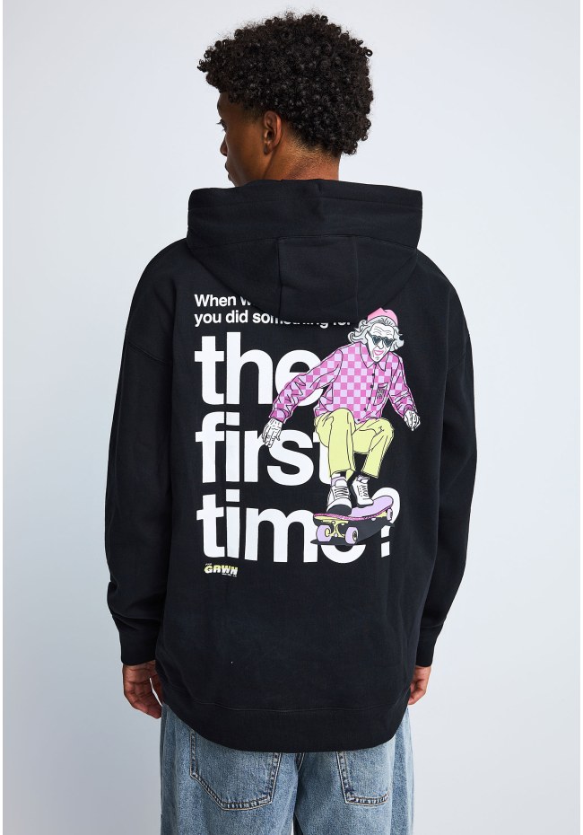 FNK.GRWN oversized φούτερ μπλούζα DO IT