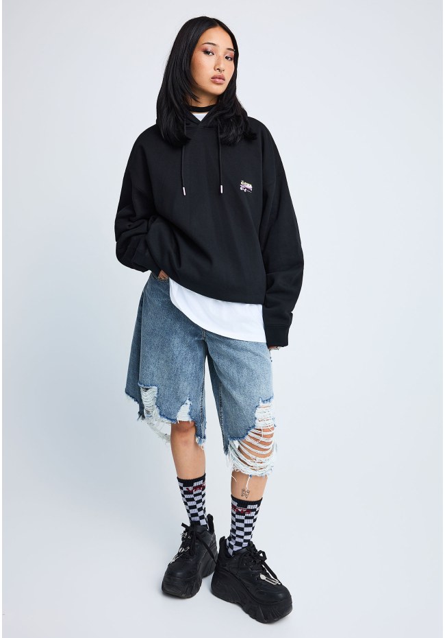 FNK.GRWN oversized φούτερ μπλούζα DO IT