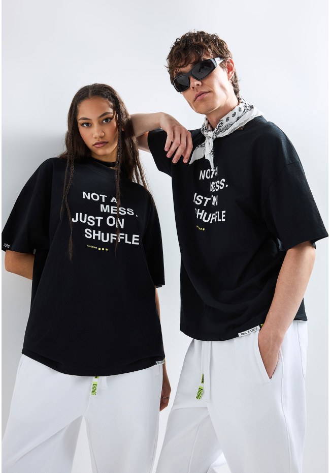 FNK.GRWN oversized t-shirt με τύπωμα Soul & State