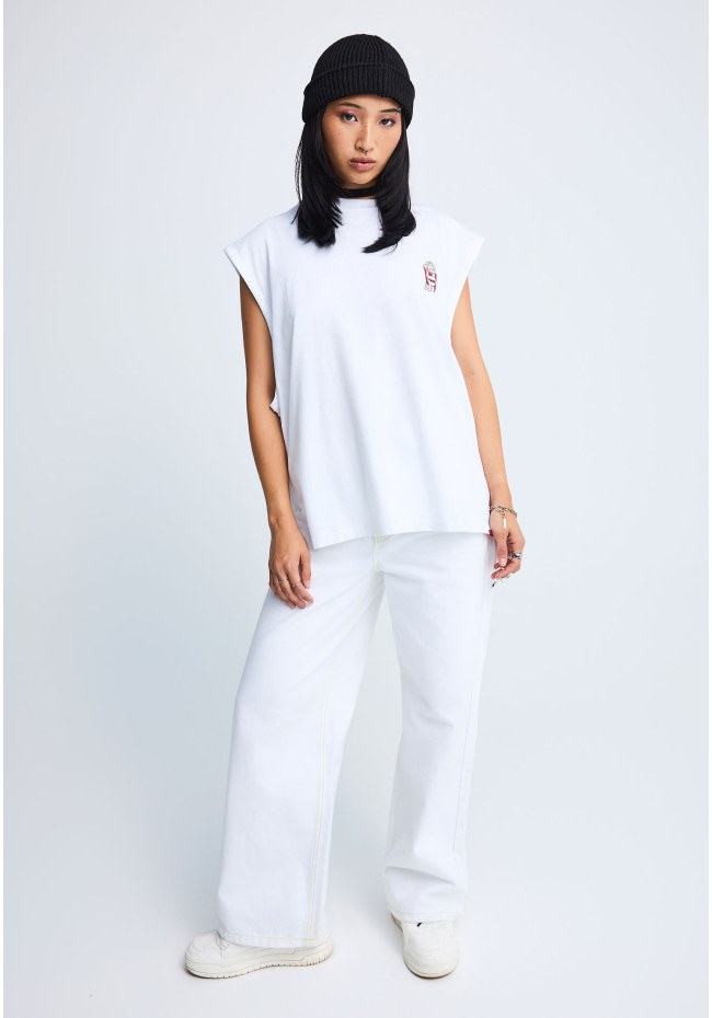 FNK.GRWN baggy fit jean παντελόνι