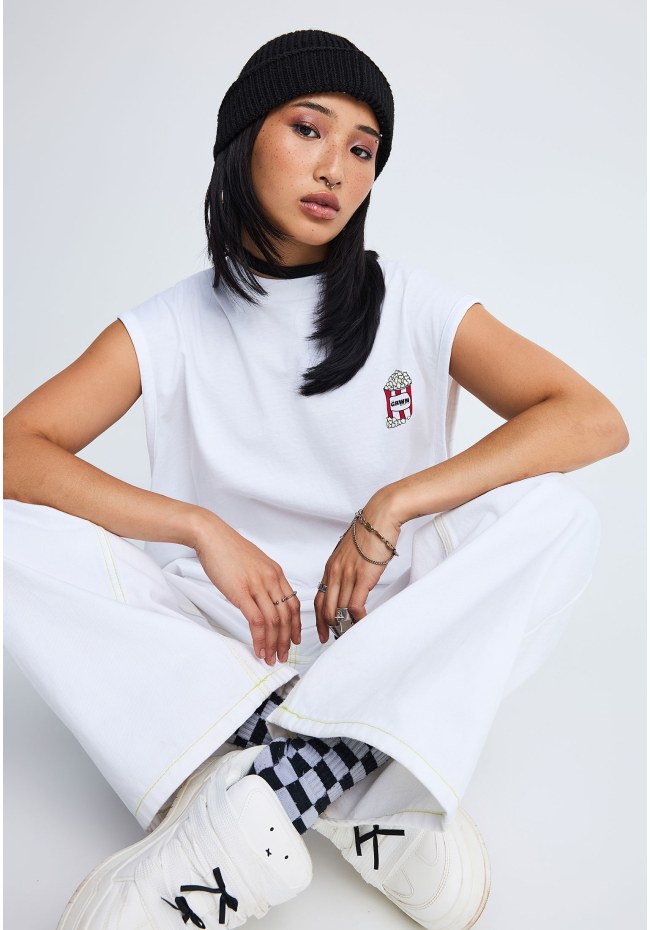 FNK.GRWN baggy fit jean παντελόνι