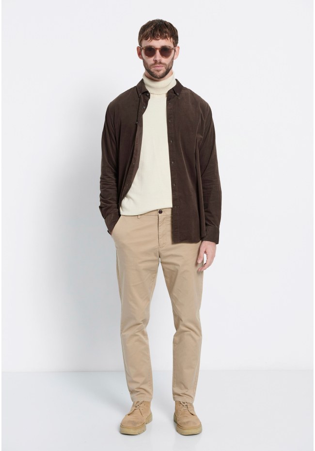 Men's comfort chinos - Marron label