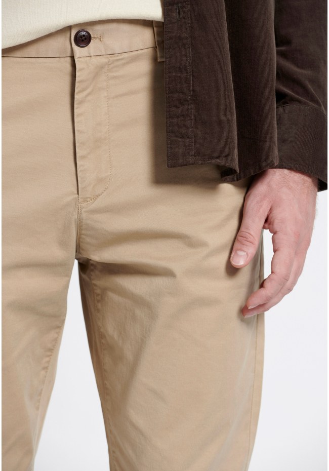 Men's comfort chinos - Marron label