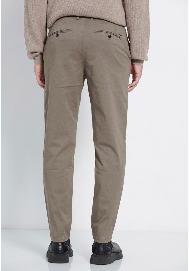 Ανδρικό comfort chino παντελόνι Marron