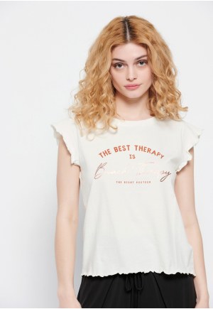 Organic cotton t-shirt with print