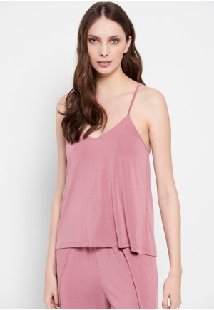 Spaghetti strap plain top