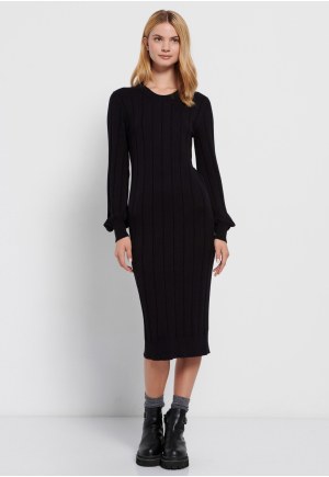 Knitted midi dress