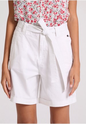 Γυναικείο σορτς με δέσιμο στη μέση