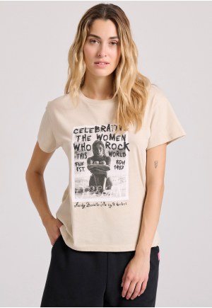 Women's t-shirt with photographic print