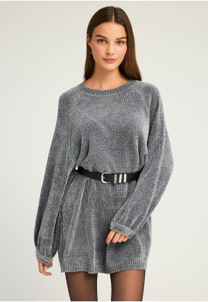 Γυναικείο chenille φόρεμα