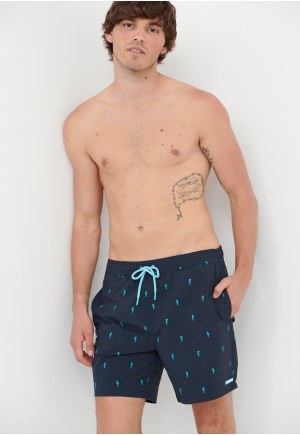 All over printed swim shorts