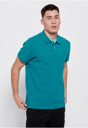Essential pique cotton polo shirt
