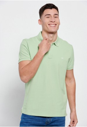 Essential pique cotton polo shirt