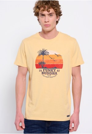 Organic cotton printed t-shirt