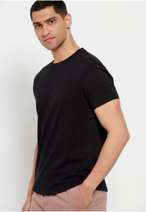Loose fite crew neck t-shirt
