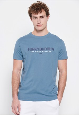 T-shirt με Funky Buddha τύπωμα