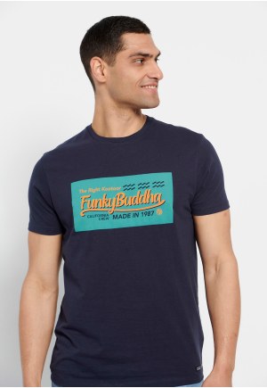 Crew neck t-shirt with print