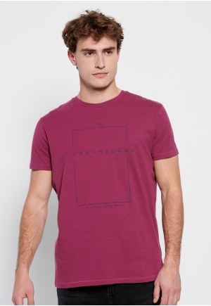 T-shirt με minimal branded τύπωμα