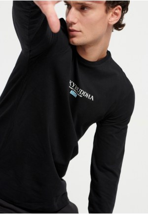 Longsleeve t-shirt with chest print