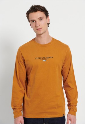 Longsleeve t-shirt with chest print