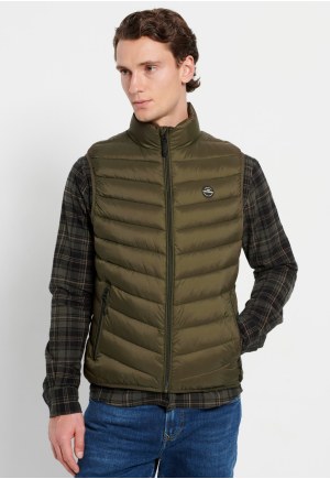 Light padded vest jacket