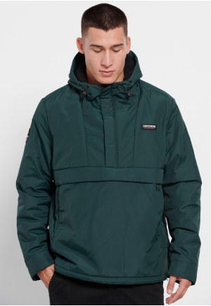 Ανδρικό overhead jacket με κουκούλα