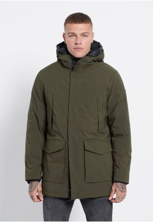 Parka jacket with hood
