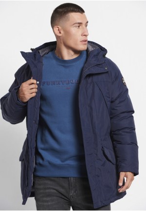 Men's puffer parka