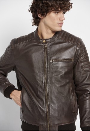 Men's leather jacket (Sheepskin)