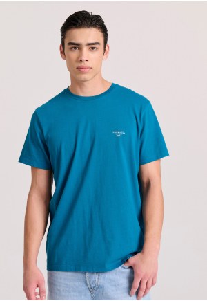 Men's t-shirt with branded print - The essentials