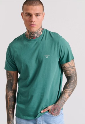 Men's t-shirt with branded print - The essentials