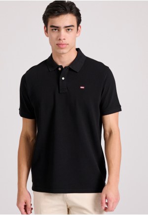 Essential polo shirt with embroidered logo
