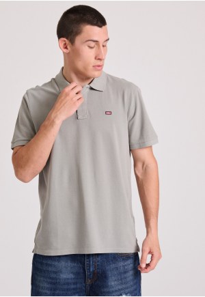 Essential polo shirt with embroidered logo
