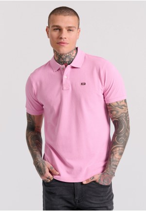 Essential polo shirt with embroidered logo