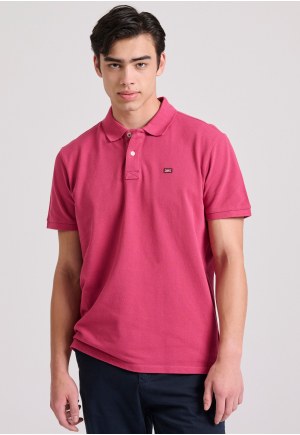 Essential polo shirt with embroidered logo