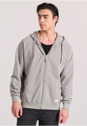 Relaxed fit φούτερ ζακέτα
