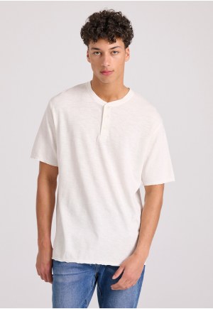 Relaxed fit cotton flame t-shirt