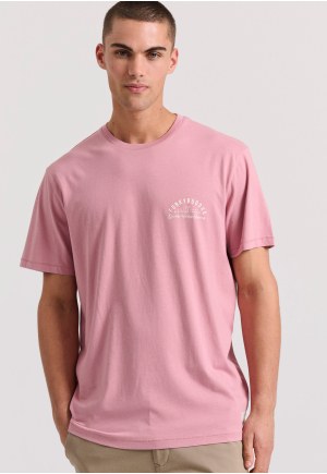 T-shirt με retro τύπωμα στο στήθος