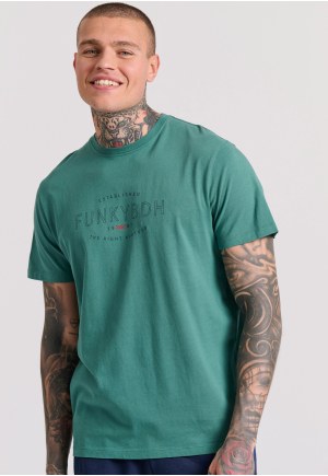 T-shirt με Funky Buddha τύπωμα