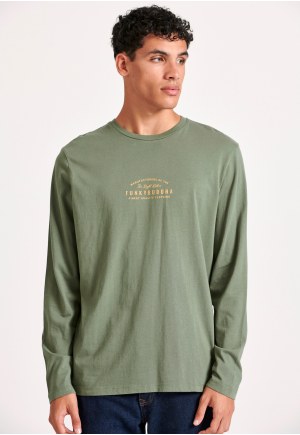 T-shirt με Funky Buddha τύπωμα στο στήθος