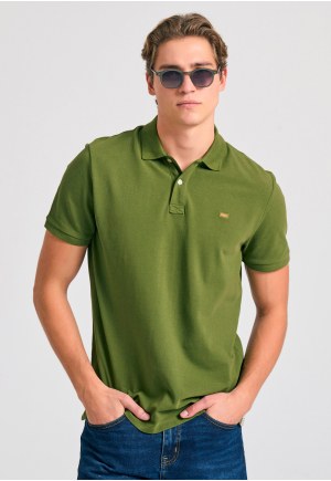 Polo μπλούζα με κεντημένο logo - The essentials